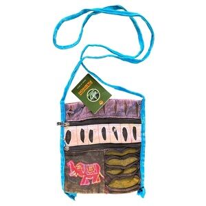 One-of-a-Kind Handmade Patchwork Crossbody Bag – Made in India